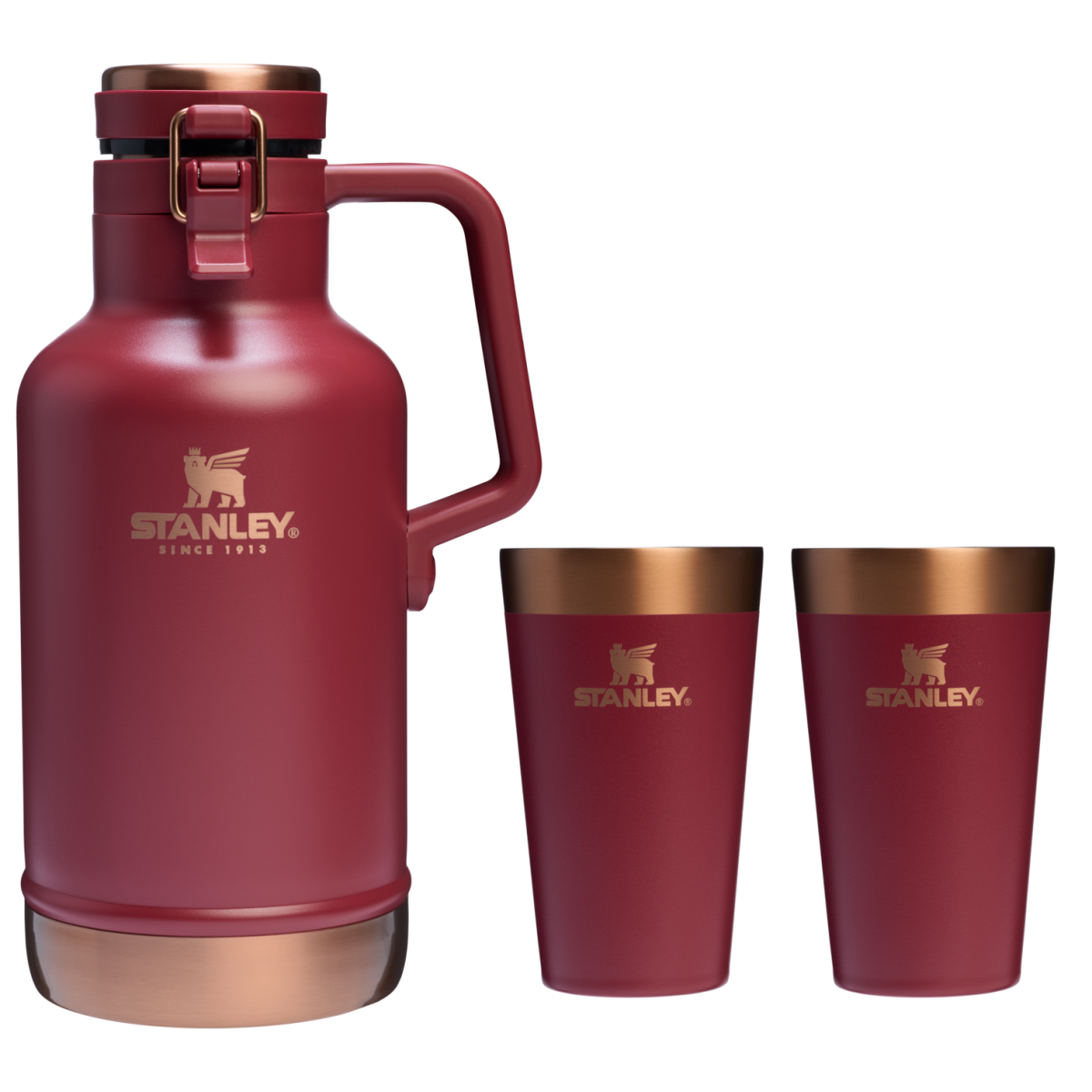 The Holiday Stay-Chill Growler Set | 64 OZ/0.47L| 1.9 L/0.47L